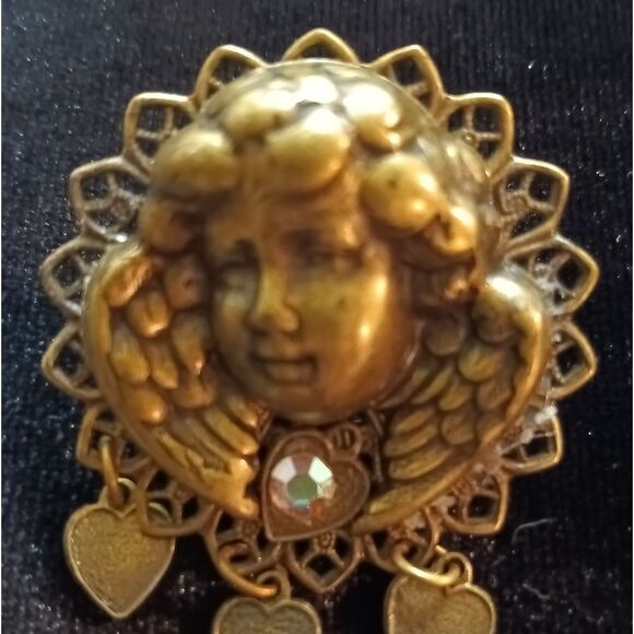 Cherib Vintage gold tone earrings - Picture 3 of 6